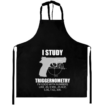 Discover Triggernometry Gun Owner Aprons 2nd Amendment Rights Gift Aprons