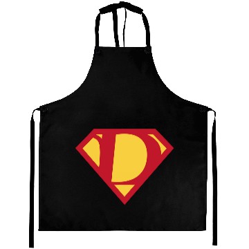 Discover Letter D - Superman - Aprons