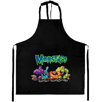 Discover Space Jam Monstars Group Aprons