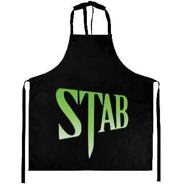 Discover Stab scream horror movie logo Aprons
