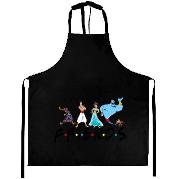 Discover Aladdin Friends Aprons, Aladdin Aprons, Disney World Aprons, Disneyland