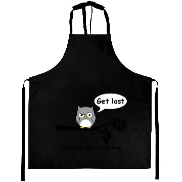Discover Irritable owl syndrome 3D Aprons