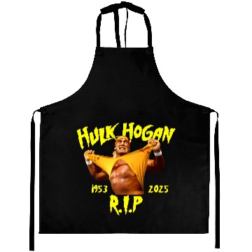 Discover Hulk Hogan Hawaiians RIP 1953-2025 Aprons