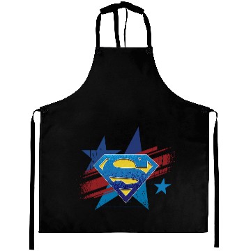 Discover Superman Logo Patriotic Aprons