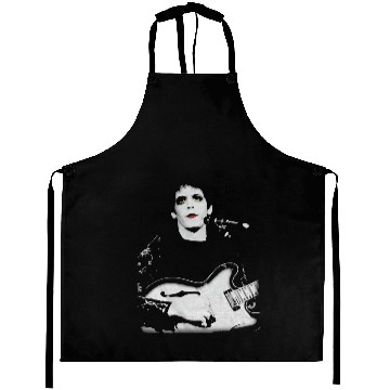 Discover Lou Reed Unisex Aprons: Bleached Photo