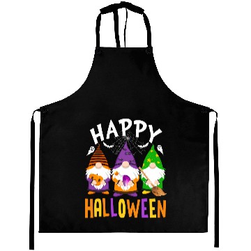 Discover Halloweenhappy halloween gnome Aprons