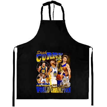 Discover Stephen Curry - Bootleg Aprons Vintage - Stephen Curry - Aprons