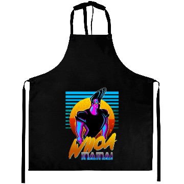 Discover Johnny Bravo - Whoa Mama! Outrun Style Graphic Aprons