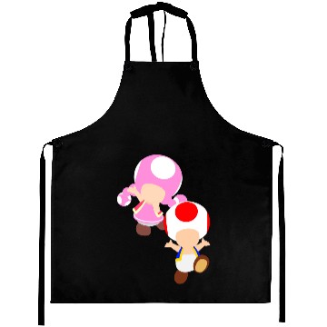 Discover Toad Toadette Blue Edition Aprons
