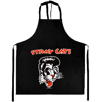 Discover BEAT To HELL Rare Y2K Stray Cats Aprons M