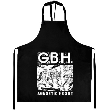 Discover GBH †††† Agnostic Front - Punks Not Dead - Aprons