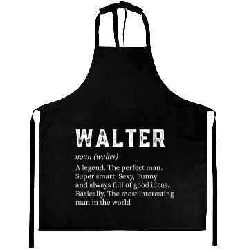 Discover Mens Walter Name Aprons