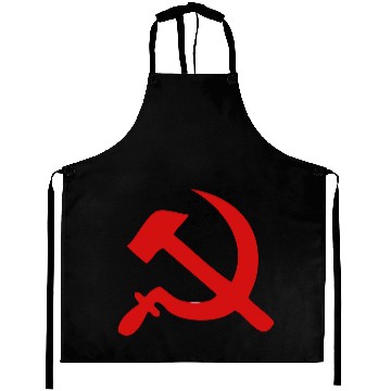 Discover hammer and sickle Aprons