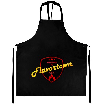 Discover Flavortown Food Culture Baseball Jerseys Aprons