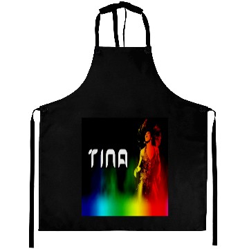 Discover Unisex Soft Cotton Aprons. Tina Turner