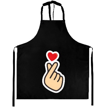 Discover bts love hand Aprons