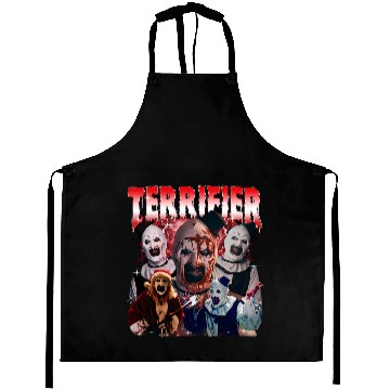 Discover Halloween 2025 Aprons, Terrifier Halloween Aprons, Halloween Horror Movie Aprons, Halloween Party, Halloween Gift
