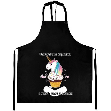 Discover Unicorns Cupcake - Cute and Magical Aprons