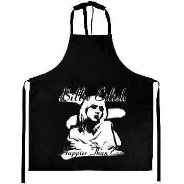 Discover BILLIE EILISH Retro Aprons - Billie Eilish Aprons,Billie Eilish