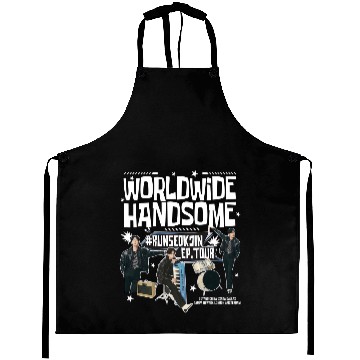 Discover Jin BTS Worldwide Handsome Tour Aprons 2025, RunSeokJin Aprons, Kpop BTS Aprons