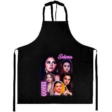 Discover Selena Gomez 90s Vintage Bootleg Aprons