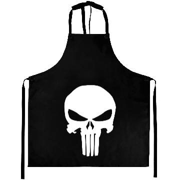 Discover Marvel Men's Punisher Classic Skull Symbol Aprons