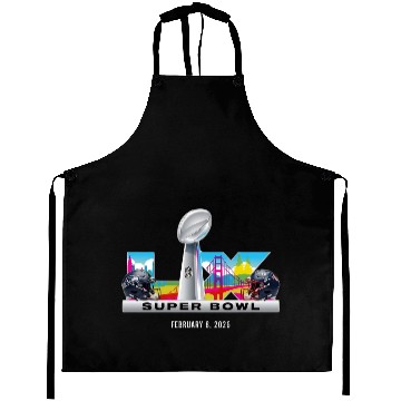 Discover Patriots vs Seahawks 2026 SBowl Aprons