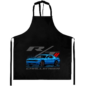 Discover Muscle Car Challenger Hawaiians Aprons
