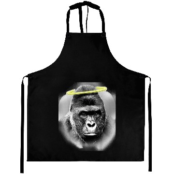 Discover Harambe Gorilla Aprons