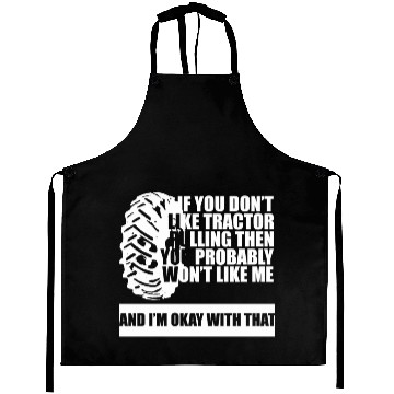 Discover Tractor Pulling Farm Lover Aprons
