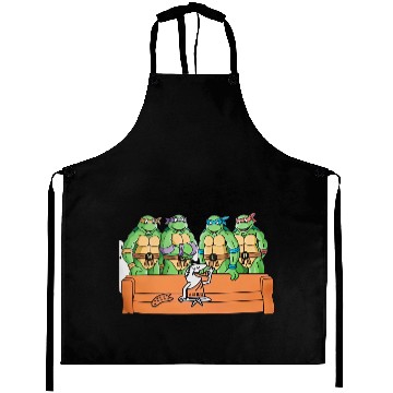 Discover Funny Ninja Turtles Parody Aprons with Little Caesars