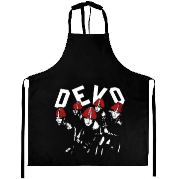 Discover 1980s Devo Aprons