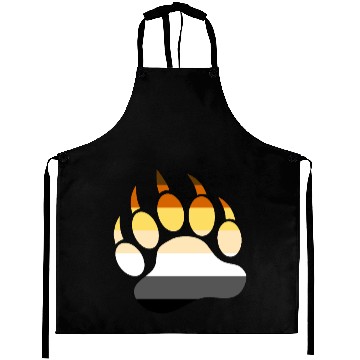 Discover Cool Gay Bears pride flag Bear Paw Aprons