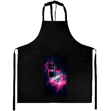 Discover Galaxy Tardis Aprons