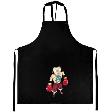 Discover Boxing Luffy Grunge Style Aprons