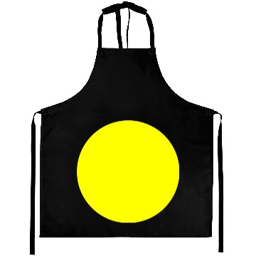 Discover Yellow Circle Aprons