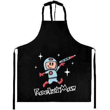 Discover Rocket Man Aprons
