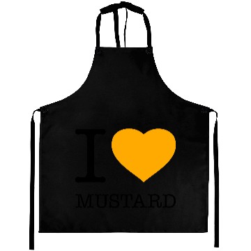 Discover I LOVE MUSTARD Aprons