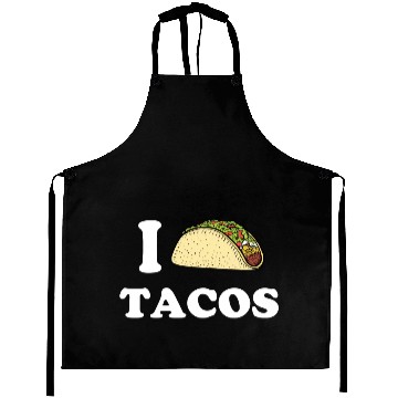 Discover I Love Tacos Aprons