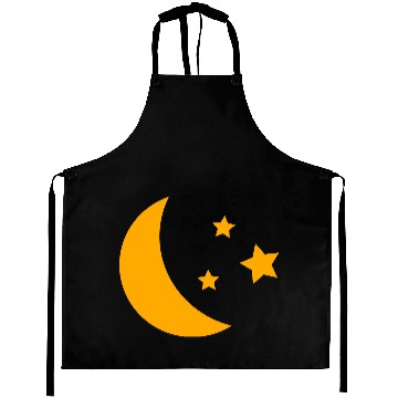 Discover moon and stars Aprons