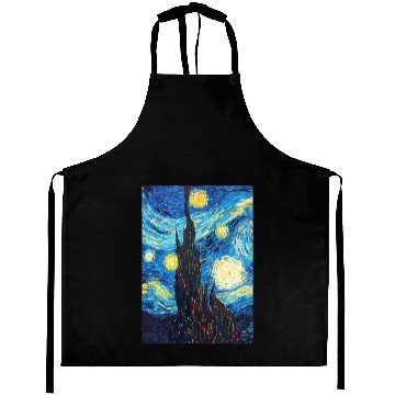 Discover The Starry Night Aprons