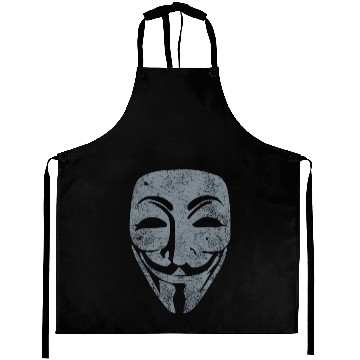 Discover Vendetta Silver Black Raglan Aprons