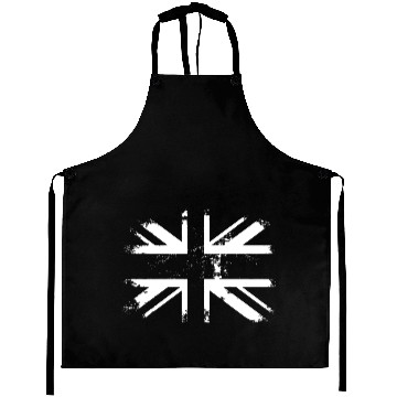 Discover Grungy Union Jack Aprons
