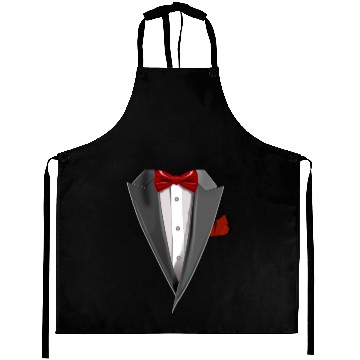 Discover Tuxedo Tie Designs Tux red Aprons