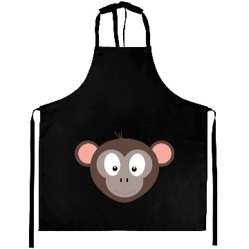 Discover Monkey Face Aprons