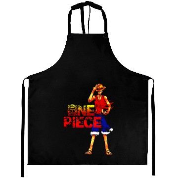 Discover burn luffy Aprons