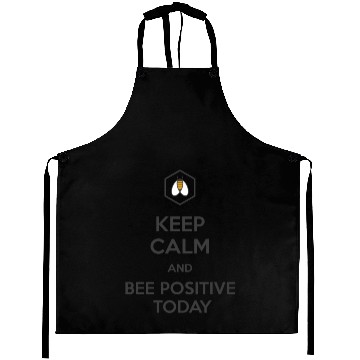 Discover Keep Calm Grey Aprons