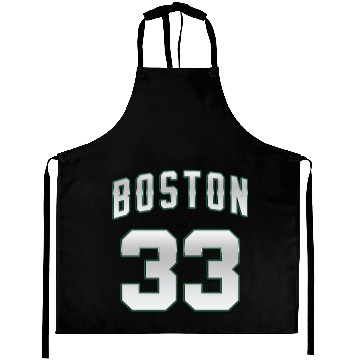 Discover Boston 33 white number Aprons