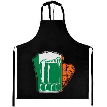 Discover Irish Beer Mug Flag Aprons