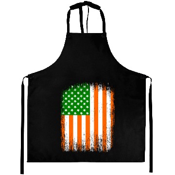 Discover Irish American Flag Aprons